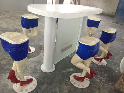 玻璃鋼褲型休閑椅