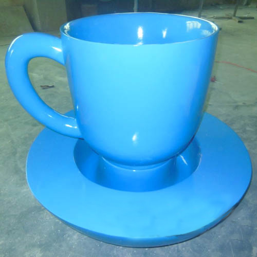 玻璃鋼茶杯室內花盆 玻璃鋼茶杯室內花盆