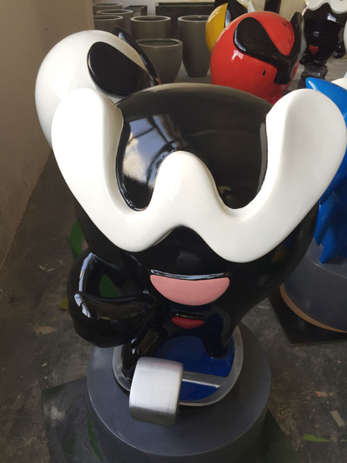 玻璃鋼卡通公仔雕塑 玻璃鋼卡通公仔雕塑