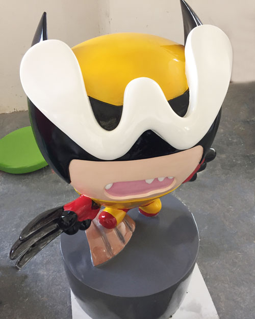 玻璃鋼卡通公仔雕塑 玻璃鋼卡通公仔雕塑