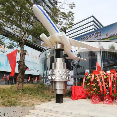 玻璃鋼仿真飛機(jī)模型雕塑
