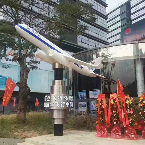 玻璃鋼仿真飛機(jī)模型雕塑
