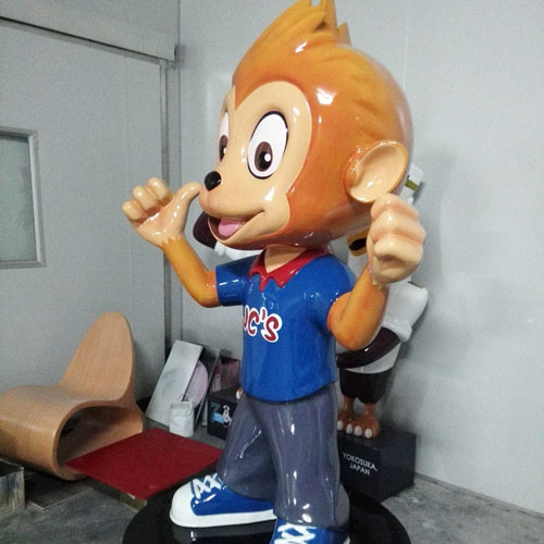 玻璃鋼卡通猴子雕塑 玻璃鋼卡通猴子雕塑