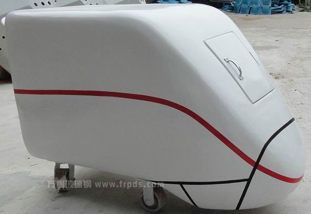 玻璃鋼餐車外殼雕塑 玻璃鋼餐車外殼雕塑