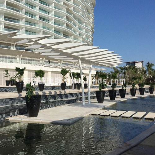 玻璃鋼景觀花盆 玻璃鋼景觀花盆