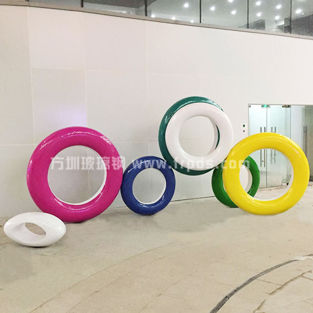 玻璃鋼造型雕塑炫彩泡泡 玻璃鋼造型雕塑炫彩泡泡