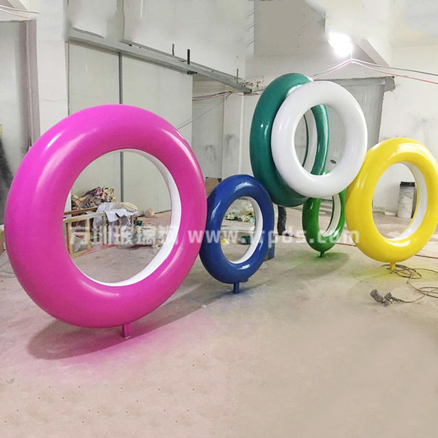 玻璃鋼造型雕塑炫彩泡泡 玻璃鋼造型雕塑炫彩泡泡