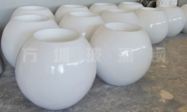 圓形玻璃鋼花盆