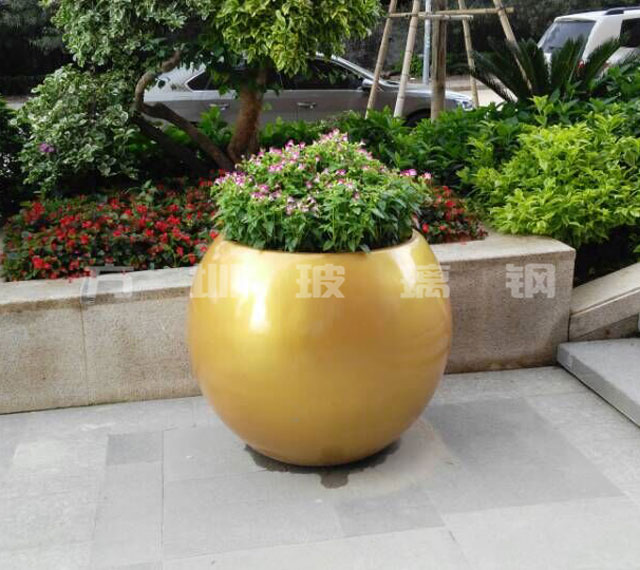 玻璃鋼室外花盆 玻璃鋼室外花盆
