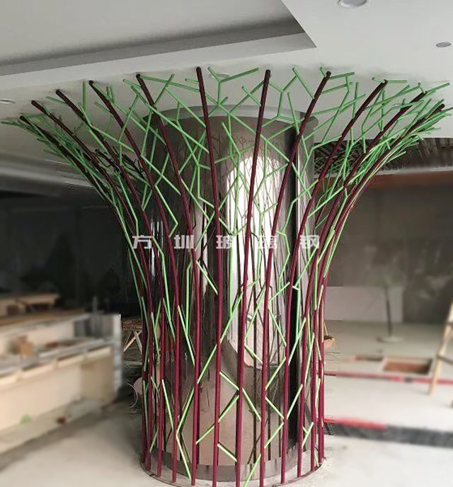 不銹鋼造型樹雕塑 不銹鋼造型樹雕塑