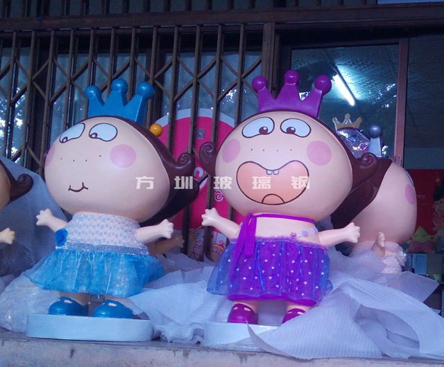 玻璃鋼美陳公仔雕塑 玻璃鋼美陳公仔雕塑