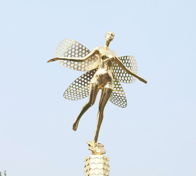 金蜜蜂雕塑 金蜜蜂雕塑