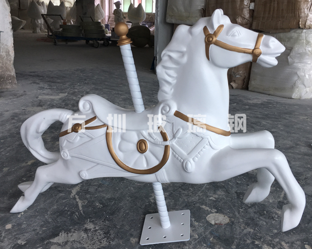 玻璃鋼馬雕塑