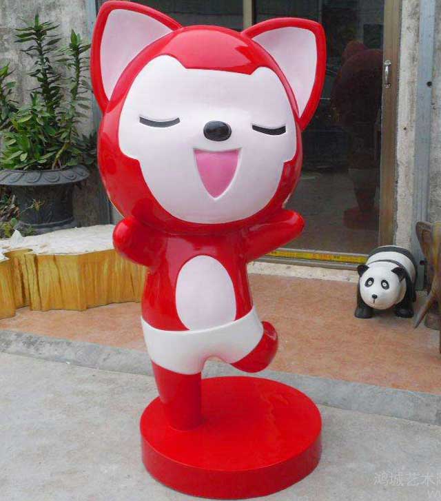 玻璃鋼卡通公仔雕塑 玻璃鋼卡通公仔雕塑