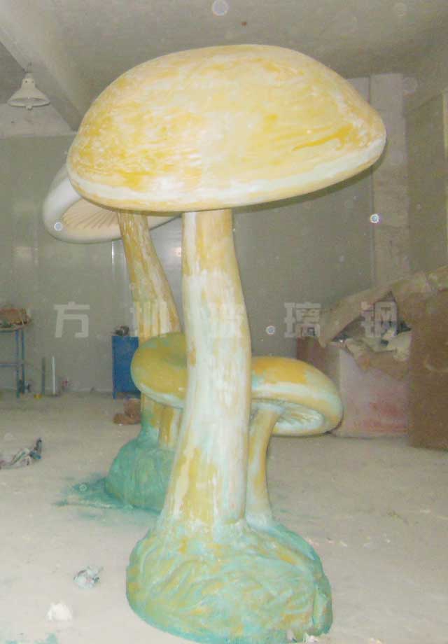 玻璃鋼蘑菇雕塑 玻璃鋼蘑菇雕塑