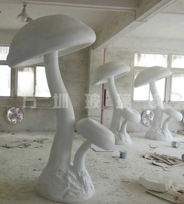 玻璃鋼蘑菇雕塑 玻璃鋼蘑菇雕塑