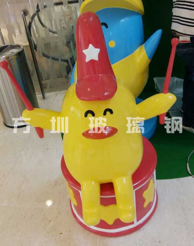 玻璃鋼卡通公仔雕塑小佳星 玻璃鋼卡通公仔雕塑小佳星