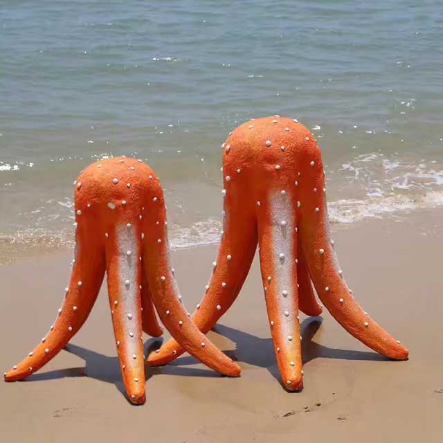 玻璃鋼海星雕塑