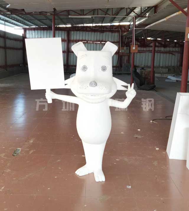 玻璃鋼卡通豹子雕塑 玻璃鋼卡通豹子雕塑