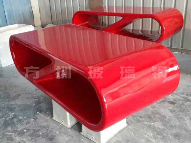 玻璃鋼商場休閑椅