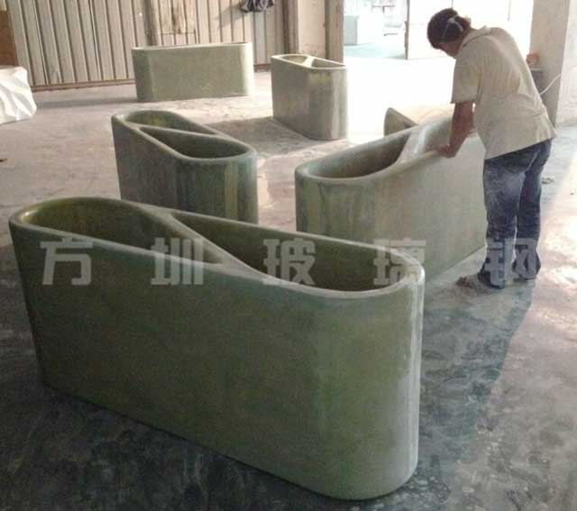 玻璃鋼商場休閑椅