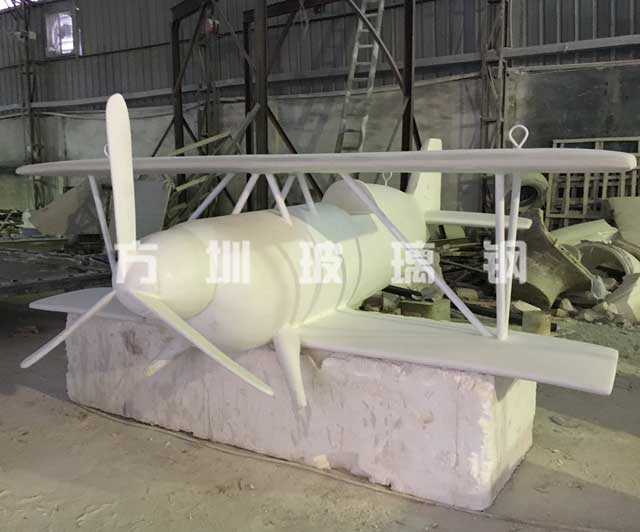 玻璃鋼飛機模型雕塑