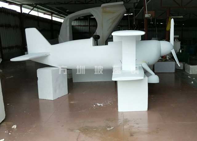 玻璃鋼飛機模型雕塑