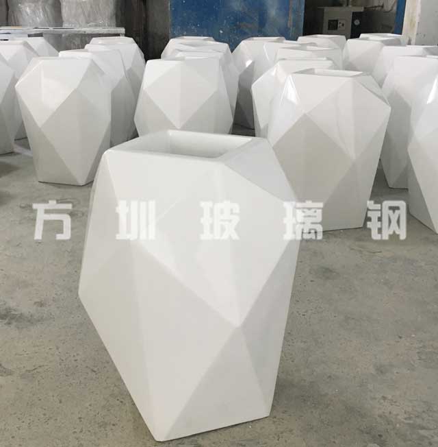 玻璃鋼菱形花盆