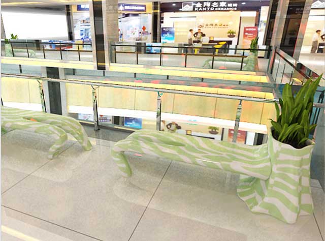 玻璃鋼美陳休閑椅 玻璃鋼美陳休閑椅