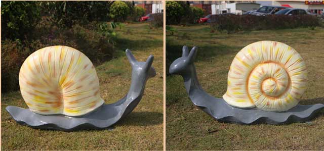 玻璃鋼仿真蝸牛雕塑 玻璃鋼仿真蝸牛雕塑