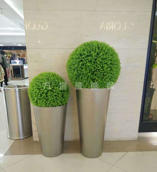 玻璃鋼商場組合花盆 玻璃鋼商場組合花盆