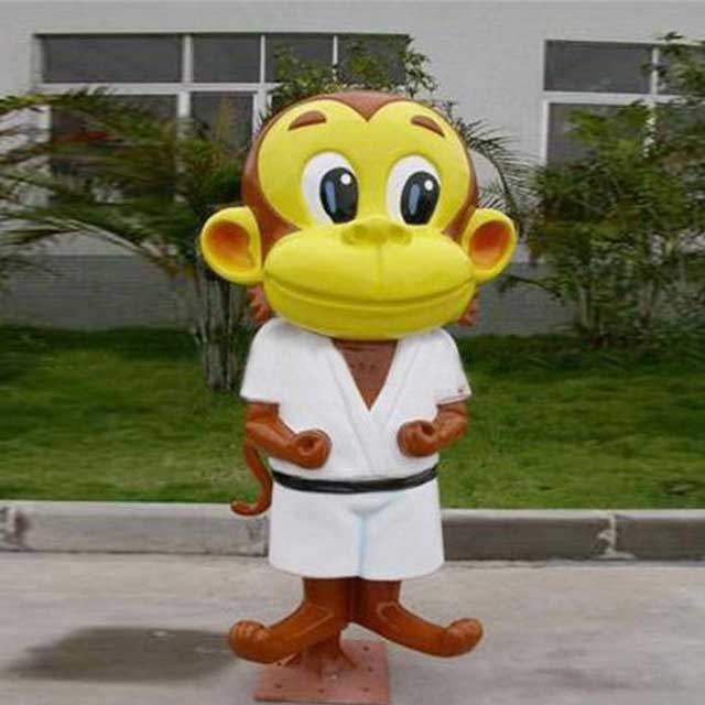 玻璃鋼卡通猴子雕塑 玻璃鋼卡通猴子雕塑