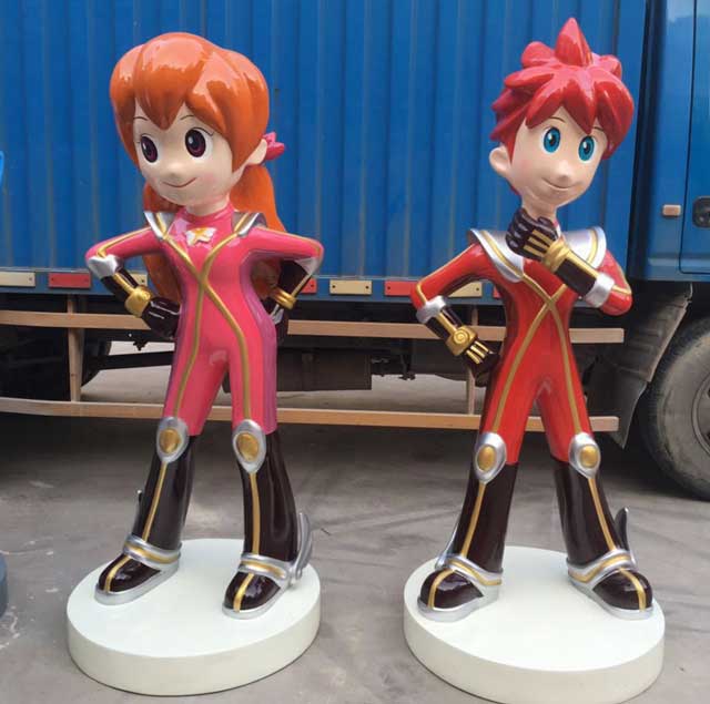 玻璃鋼卡通人物雕塑 玻璃鋼卡通人物雕塑