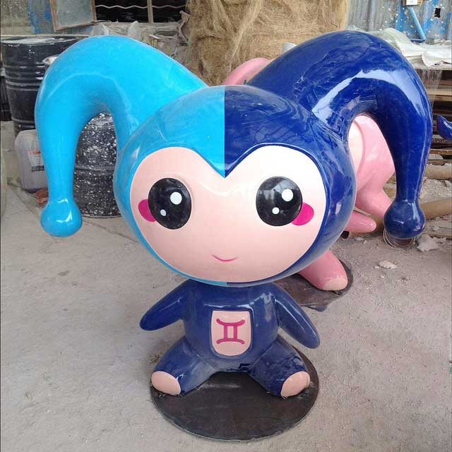 玻璃鋼卡通美陳雕塑 玻璃鋼卡通美陳雕塑