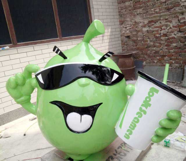 玻璃鋼卡通公仔雕塑 玻璃鋼卡通公仔雕塑