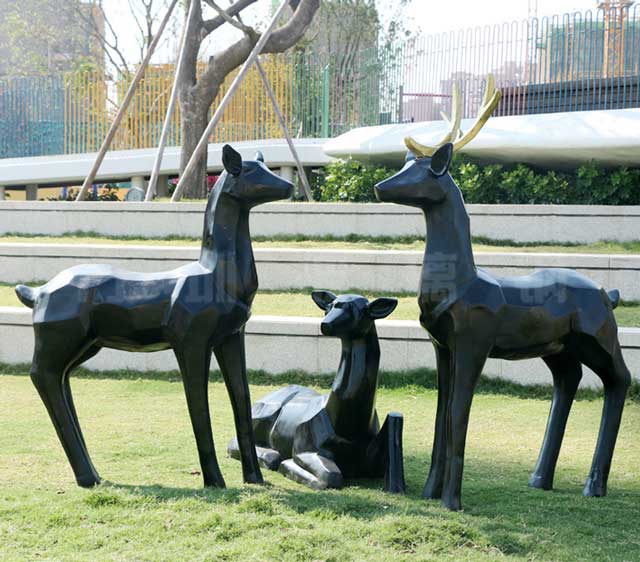 玻璃鋼鹿雕塑 玻璃鋼鹿雕塑