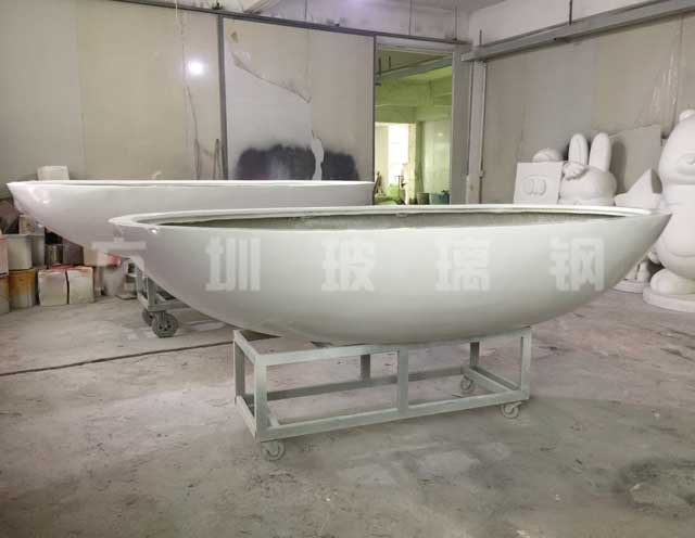 大型玻璃鋼美陳花盆