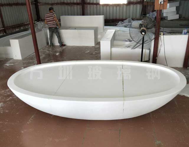 大型玻璃鋼美陳花盆