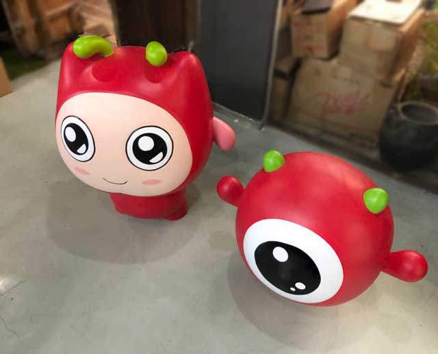 玻璃鋼卡通公仔雕塑 玻璃鋼卡通公仔雕塑