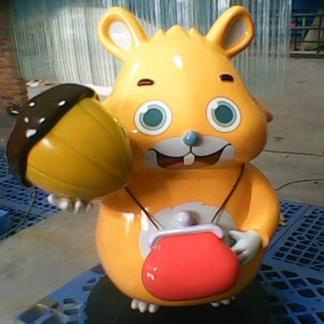 玻璃鋼卡通公仔雕塑 玻璃鋼卡通公仔雕塑