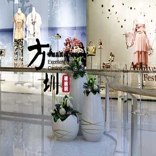 玻璃鋼商場花盆