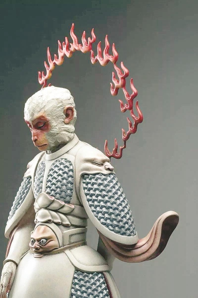 央美畢業展孫悟空雕塑走紅 網友驚嘆:感覺下秒會睜眼