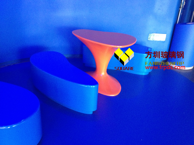 麥魯小城室內玻璃鋼休閑椅