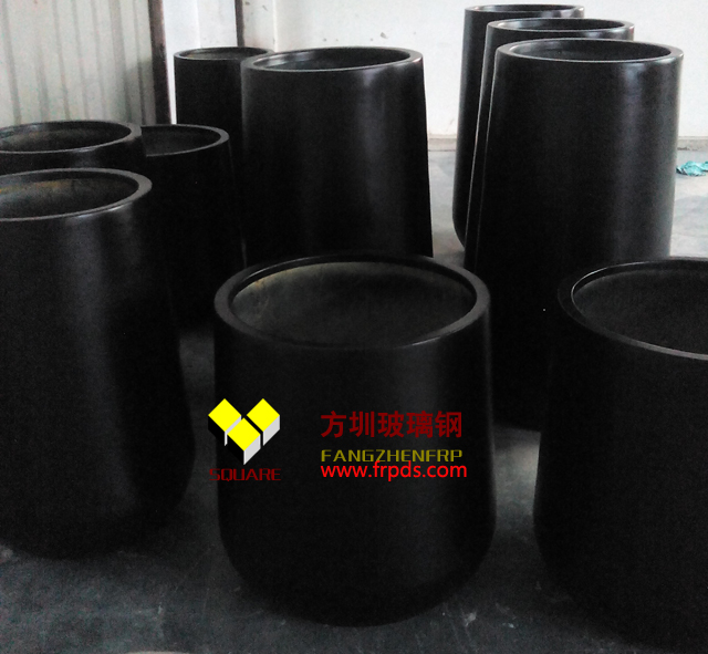 玻璃鋼烤漆花缽