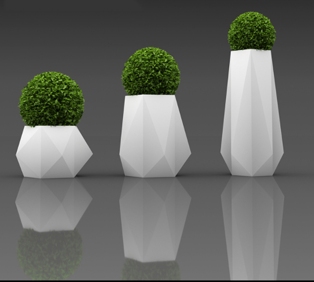 玻璃鋼熱銷室內藝術景觀花器