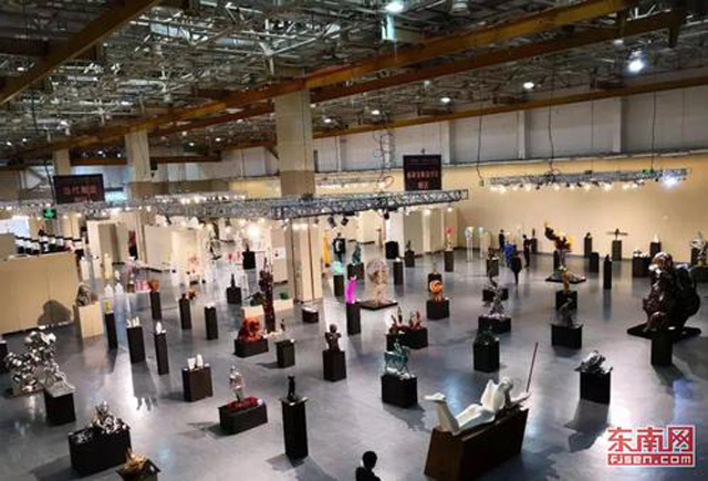 當代雕塑藝術產業展覽會在廈門收官 《少年夢》獲金獎