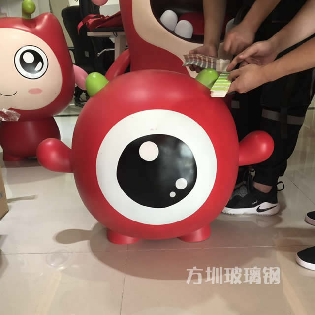 教育機構動漫卡通玻璃鋼雕塑