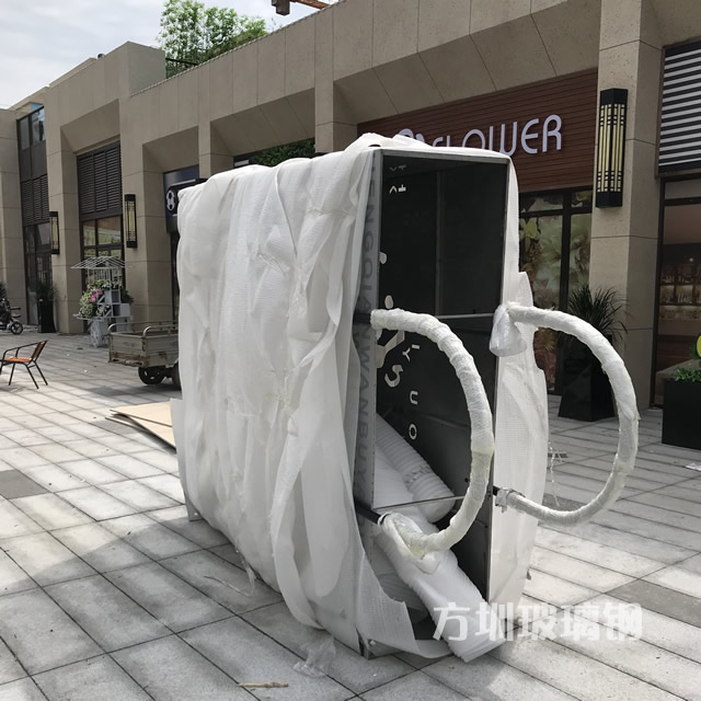 大型手提袋不銹鋼雕塑