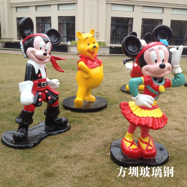 深圳市卡通玻璃鋼雕塑制作廠家