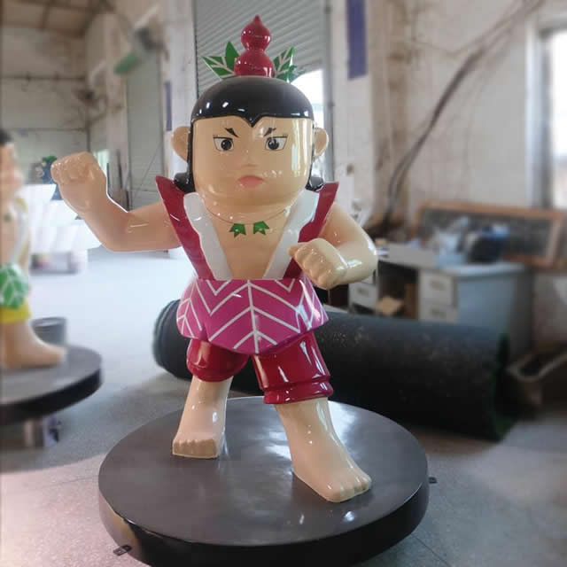 卡通影視玻璃鋼葫蘆娃雕塑